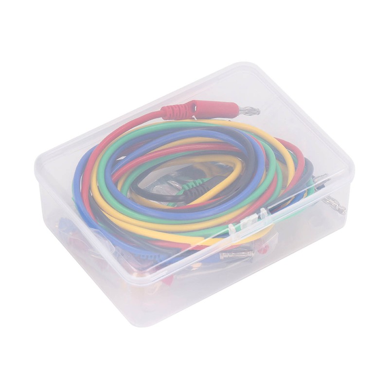 Test Lead Kit PVC Brass Testing Cable Set Electrical Conductivity