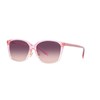 Coach HC8361F CH617 Sunglasses, TRANSPARENT PINK GRADIENT FRAME / PURPLE