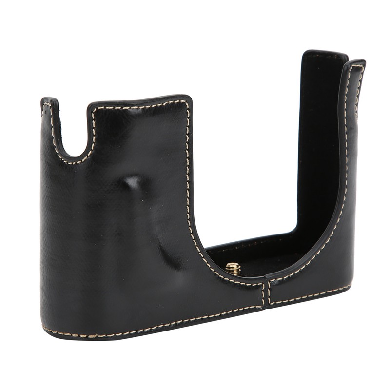 PU Leather Case Protective Half Body Cover Shell for Leica