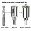 35mm Diamond Drill Bit with Pilot Bit, Tile Glass Hole