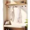 Optish Wood Wall Hooks for Hanging, 8 Pack Hat Hook