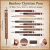Lincia 20 Sets Christian Gift Bulk 20 Bible Verse Bamboo
