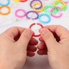PATIKIL 1.1" Loose Leaf Binder Rings, 210Pcs Binder Ring Book