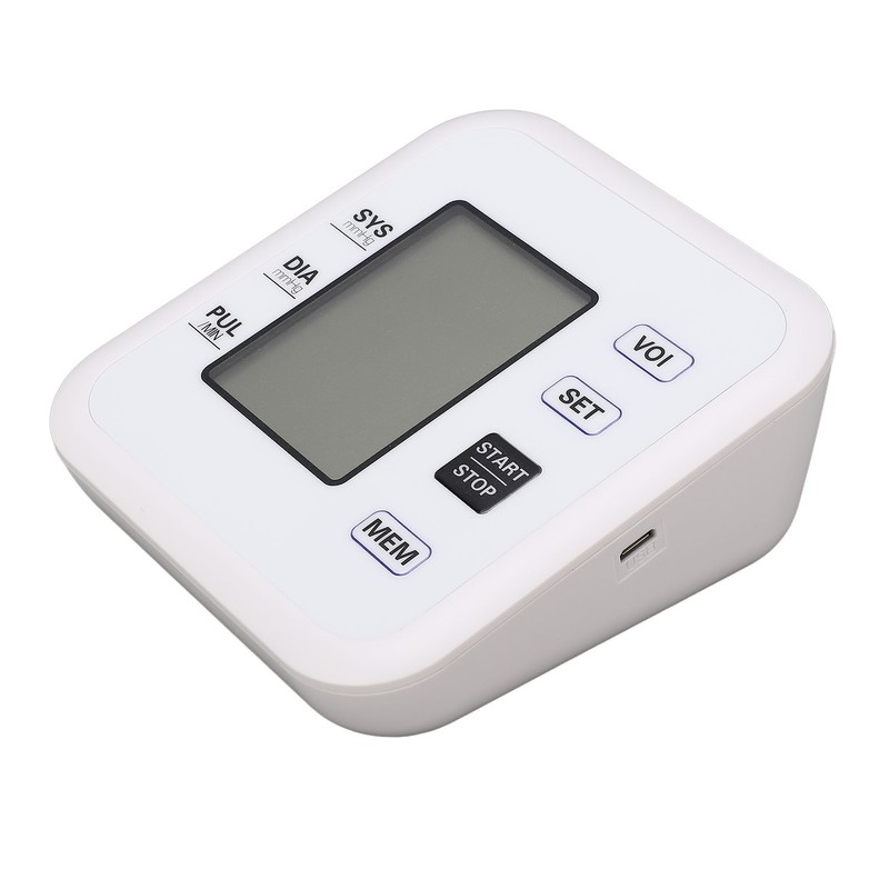 Blood Pressure Machine Large Display Voice Announcement Irregular Heartbeat Detection