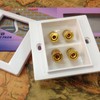 Audio Wall Plate | Speaker Jack Plate - Home Theater