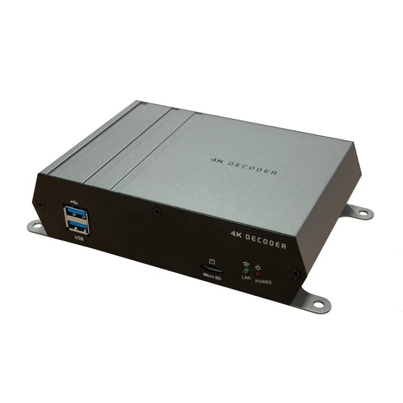 Vista VK2-4KXDECODER MULTI-CHANNEL DECODER WITH ADVERTISING MEDIA PLAYER