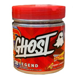 GHOST Legend 30 porciones suplemento preentrenamiento (Sonic Cherry Limeade, 1 recipiente)