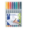 Staedtler STAEDTLER Folienstift Lumocolor, non-permanent, wasserlöslich, F-Spitze mit Linienbreite ca.