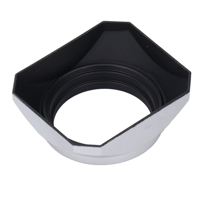 Lens Hood Square Retro 46mm Lens Hood Shade for Digital