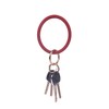 YAKA Silicone Wrist Keychain Circle Bracelet Rubber Bangle Round Keyring