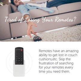 SIBRANT 2 Pcs Remote Control Holder Wall Mount, TV Controller Holder, Self Adhesive Remote Holder, Wall Pen Holder Storage Accessories for Home Office School (White)