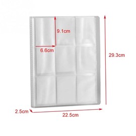 Photo Album with 216 Pockets Sleeves, Photocard Holder Book, Clear Photo Album,24 Pages 3 Inches Photo,Picture Name Card Holder