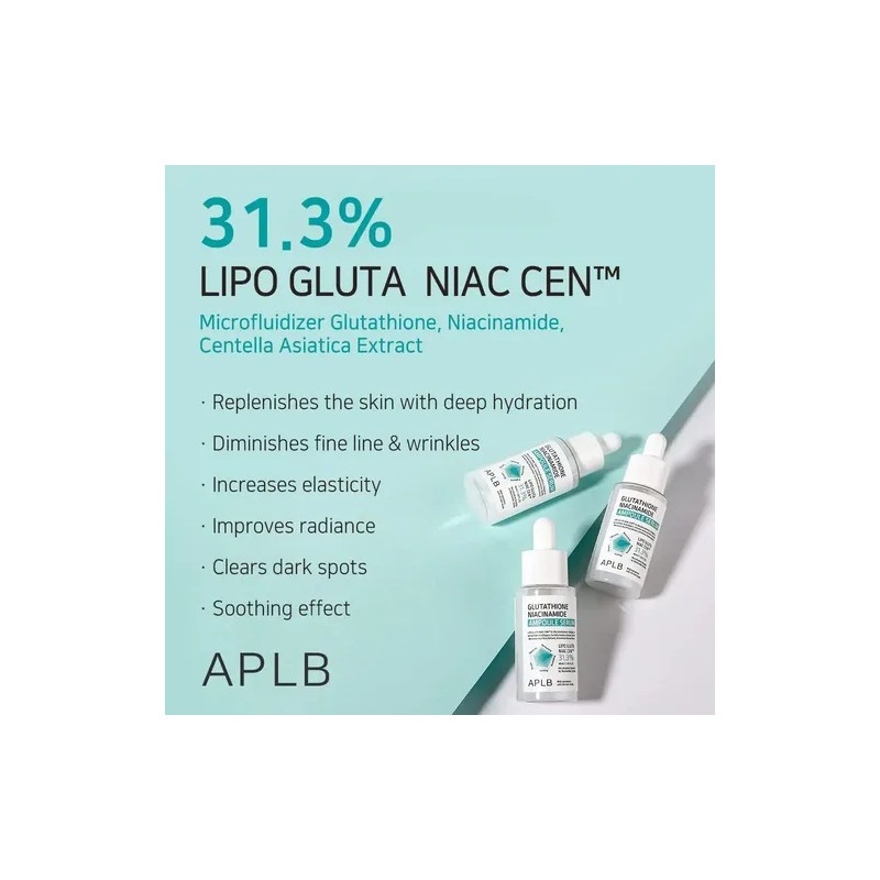 Aplb Suero De Ampolla De Glutatión Niacinamida