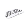 Xiaoerdian2020 Side Vent Covers Chrome Hood Intake Bezel Moulding Cap