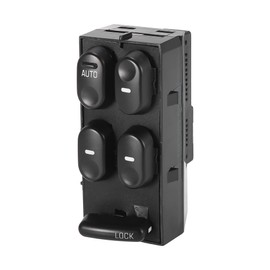 X AUTOHAUX Power Window Master Switch Driver Side 10433029 for Buick Regal 1997 1998 1999 2000 2001 2002 2003 2004 for Buick Century 1997 1998 1999 2000 2001 2002 2003 2004 2005