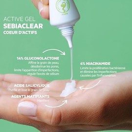 SVR Sebiaclear Mat+Pores Crema Seborreguladora Mate Sebiaclear 40 ml