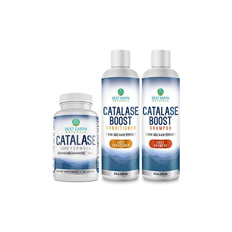 Champú Catalase Boost para hombres y mujeres, 8 onzas