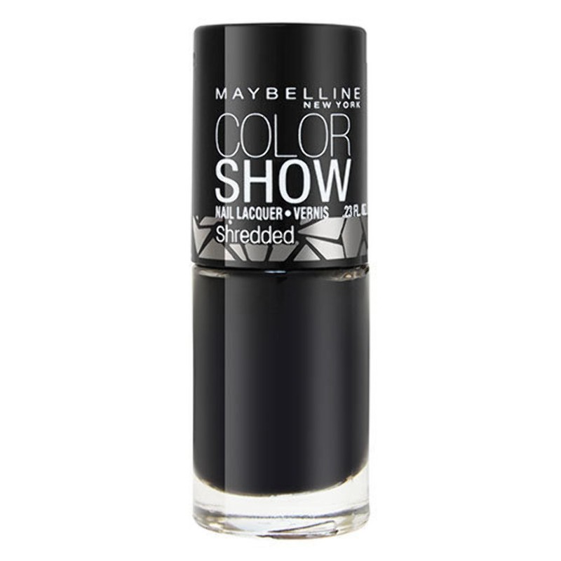 Maybelline Color Show Shredded Nail Lacquer - Carbon Frost -