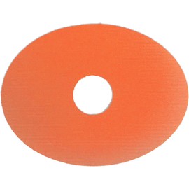 GrifGrips Oval Sports Grip Adhesive Patch for Medtronic Enlite - Pack of 15 (Orange)