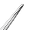 sourcingmap 1 Pcs 10-Inch Stainless Steel Straight Blunt Tweezers Serrated