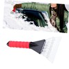CAXUSD Car Windshield Ice Scraper Snow Removal Tool with Rubber