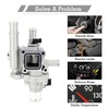 Upgraded Full-Aluminum Engine Coolant Thermostat Housing Assembly with Heater Inlet
