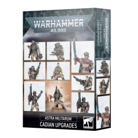 Games Workshop Warhammer 40K Astra Militarum Cadian Upgrade Kit with Miniatures and Parts