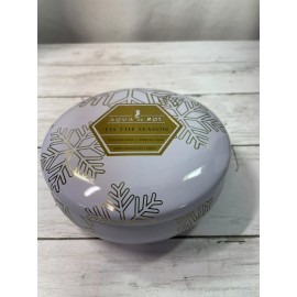 AQUA DE SOI 3-Wick Candle "Tis The Season" Natural Soy Candle Scented - 21 oz.