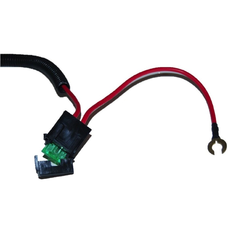 Octane Lighting 4-Headlight Relay Wiring Harness H4 Headlamp Light Bulb
