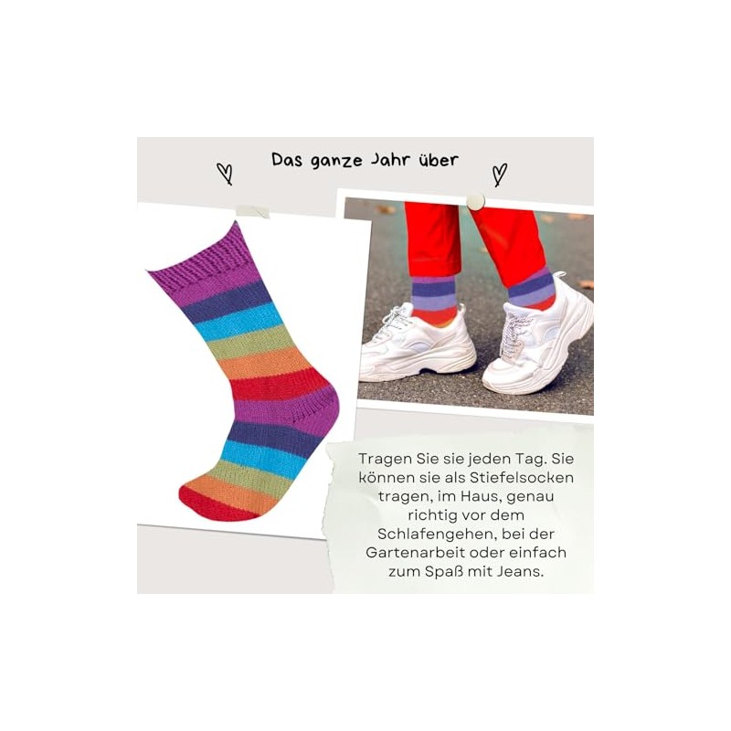 Gamboa Alpaka Wolle Peruanische Socken für Damen und Herren