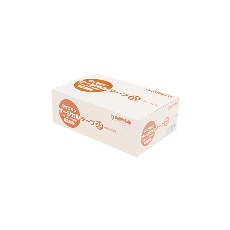 Daiwakan Surgical Tape, Plastic, Translucent Type, For Doctors, 1.0 inches