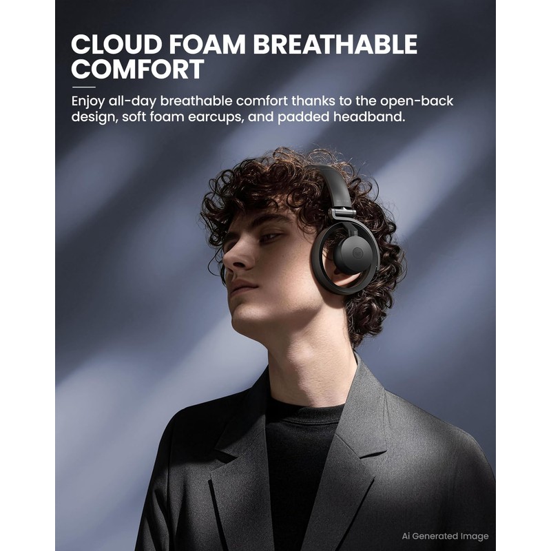 Weofly Mixer Open Ear Headphones, Wireless Headphones with Qualcomm aptX