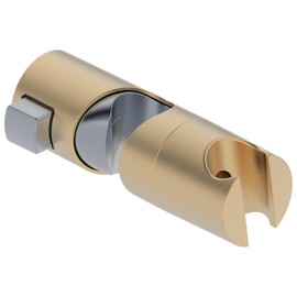 Shower Head Holder for Slide Bar Adjustable Hand Shower Holder Bracket for Slide Bar Shower Head Holder for Slide Bar Adjustable,Brushed Gold Finish