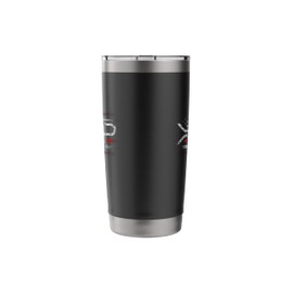 XRP Crypto - XRP American Flag - XRP Cryptocurrency - XRP Stainless Steel Insulated Tumbler