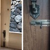2 Inch Brass Door Bolt Lock Barrel Sliding Lock Gold