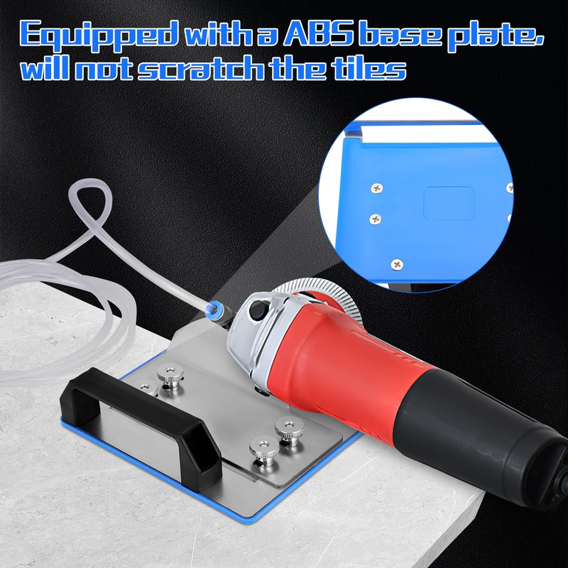 Angle Grinder Stand for Tile 45° Chamfer Cutting, 45° Angle