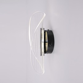 Volcode 12V LED RV Wall Sconce Light Fixture with ON/Off Switch, RV LED Bedside Reading Lamp with Acrylic Lens, 4000K Nature White Interior Light for RV, Marine, Motorhome