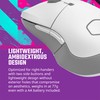 Cooler Master MM311 Wireless Gaming Mouse White, Adjustable 10,000 DPI,