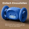 Clocky The Original Runaway Alarm Clock blue