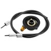 Speedometer Cable, Speedometer Drive Gear 12mm Axle with Cable for