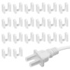 winova 20 Pcs AC Outlet Cap Durable PP Material Transparent