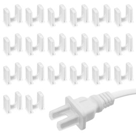 winova 20 Pcs AC Outlet Cap Durable PP Material Transparent Waterproof Protective Cap for Home Appliance Computer Anti-Tracking
