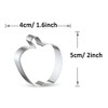 WDYJMALL Mini Apple Fruit Shape Cookie Cutter - A