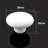 Ceramic Round Cabinet Handles Drawer Pulls Round Door Knobs For