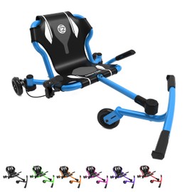 EzyRoller New Drifter-X Ride on Toy for Ages 4 and Older, Up to 150lbs. - Blue