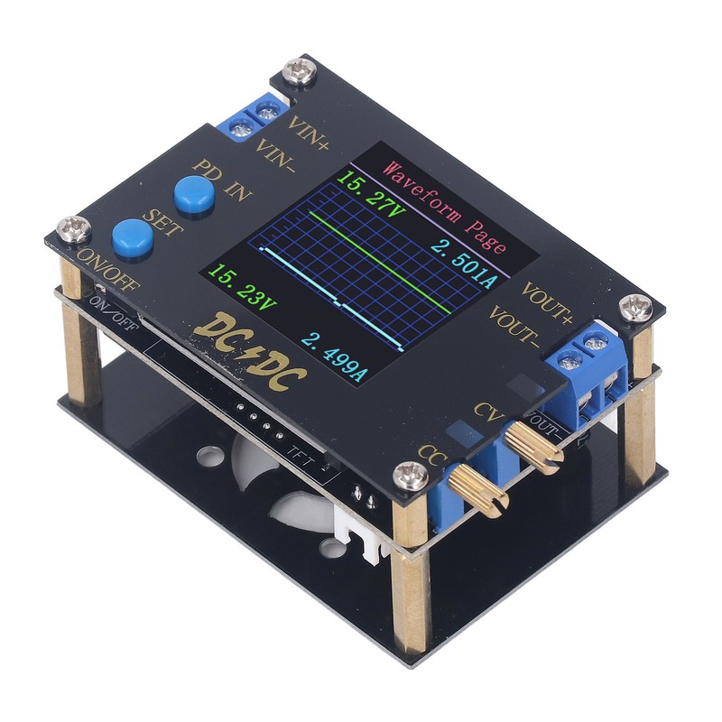 DC Buck Boost Converter Adjustable Voltage CC CV Power Supply