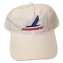 Piedmont Airlines Vintage Logo Hat White
