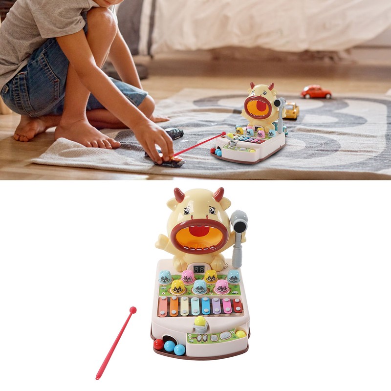 3 In 1 Mole Game Toddler Toys Interactive Game for