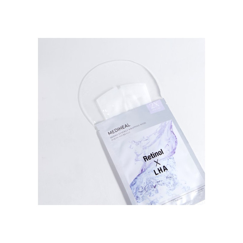 Mediheal (Retinol x LaHA) Derma Synergy Wrapping Mask Pore Tightening