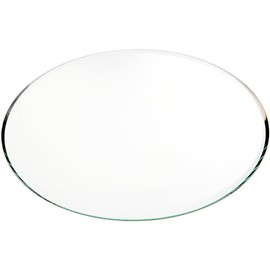 Plymor Round 3mm Beveled Glass Mirror, 6 inch x 6 inch (Pack of 2)